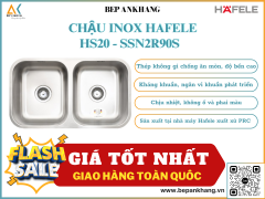 CHẬU INOX HAFELE  HS20 - SSN2R90S  567.20.506